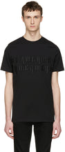 Load image into Gallery viewer, McQ Alexander Mcqueen - Black Embroidered T-Shirt 325
