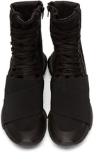 Load image into Gallery viewer, Y-3 - Black Qasa High-Top Sneakers
